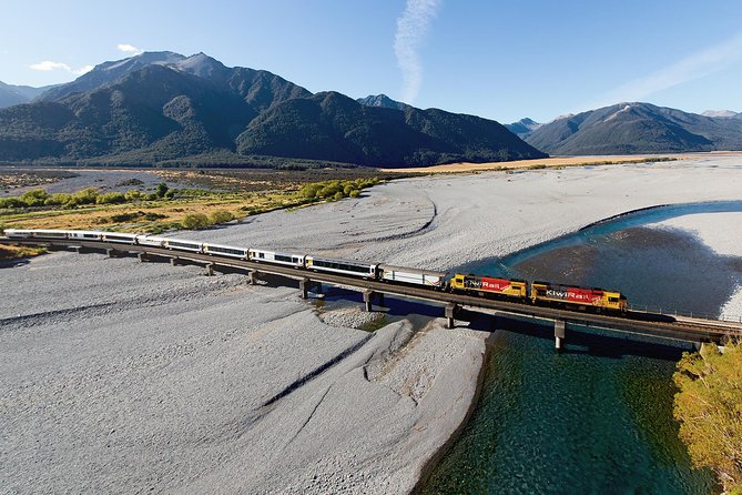 2 Day West Coast Glaciers and TranzAlpine Train: Queenstown to Christchurch - Key points at a glance