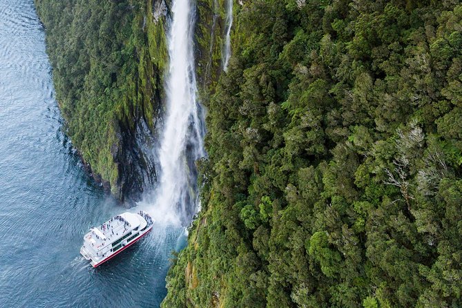2-Hour Milford Sound Scenic Cruise - Rain can improve the waterfalls