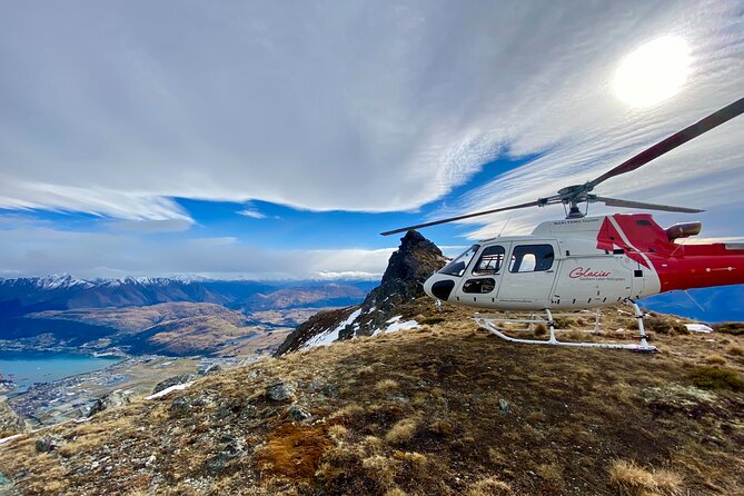 25-Minute Remarkables Helicopter Tour from Queenstown - The Remarkables landing at about 5,000 feet