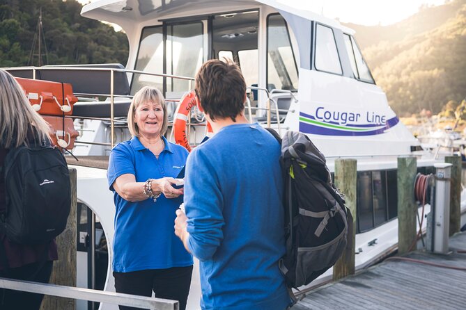 3.5 Hour Marlborough Sounds Delivery Cruise - The first part: a scenic water taxi with real stops