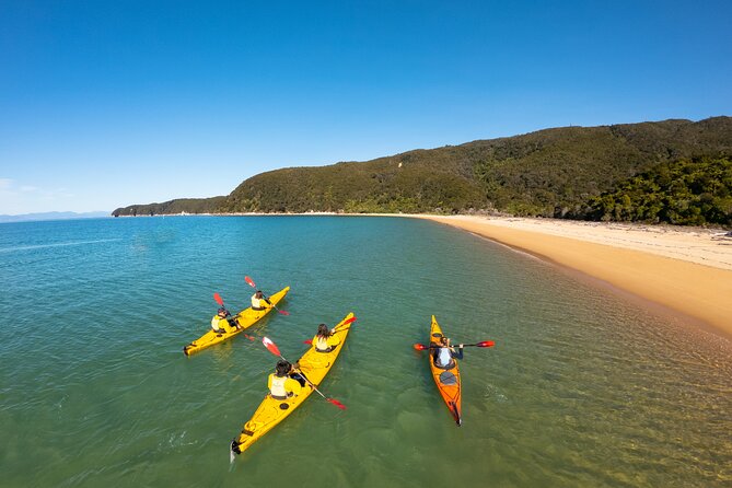 3 Day Unguided Kayaking starting in the Abel Tasman National Park New Zealand - What the included equipment really means