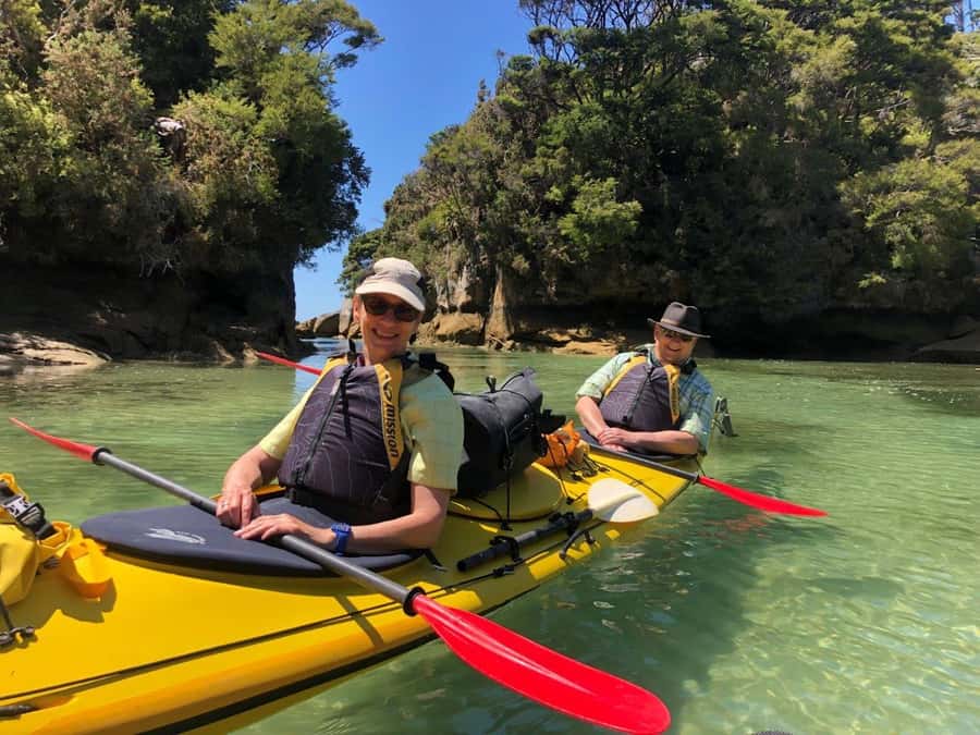 Abel Tasman Kayaks: 1 Day Freedom Kayak Rental - Paddling into the Astrolabe area