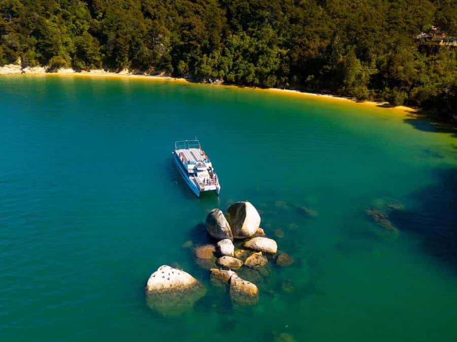 Abel Tasman National Full Park Scenic Cruise - Commentary that adds useful context