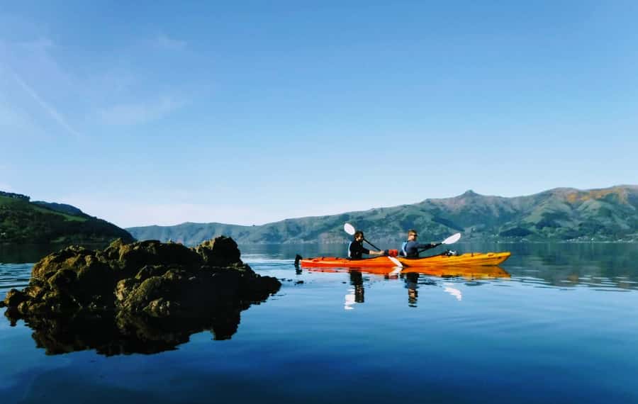 Akaroa: Akaroa Marine Reserve Sea Kayaking Tour - The first paddle through the volcanic harbour
