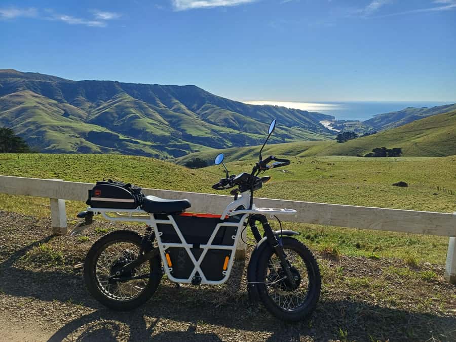 Akaroa: Lonely Beach Trail by E-Scooter. selfguided day out - Why this Akaroa scooter day feels different