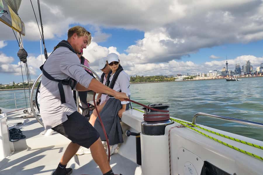 America’s Cup 2-Hour Sailing Experience Waitemata Harbour - Auckland from the water