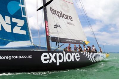 America’s Cup Sailing on Auckland’s Waitemata Harbour