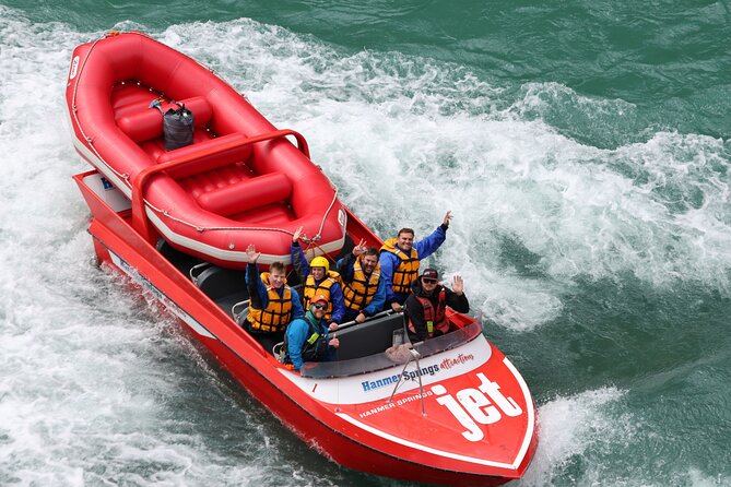 Amuri Adventure Jet Boating in Hanmer Springs - The fault line and the quieter moments