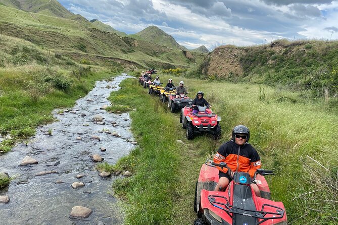 Amuri Jet Adventures - Hanmer Springs Quad Biking tour - Reaching the river canyon and mountain views