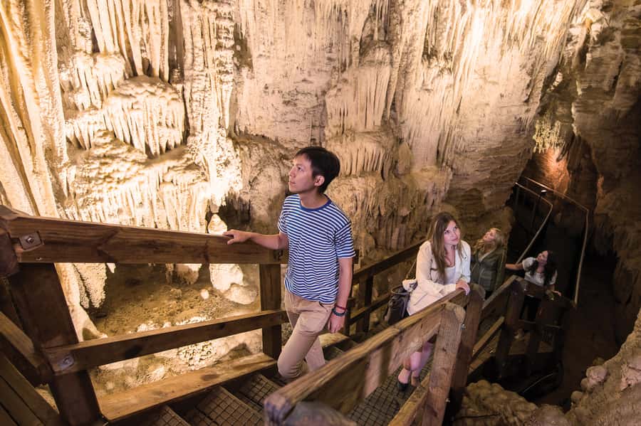 Aranui Cave 1-Hour Guided Tour - Entering through Aranui Cave’s natural opening