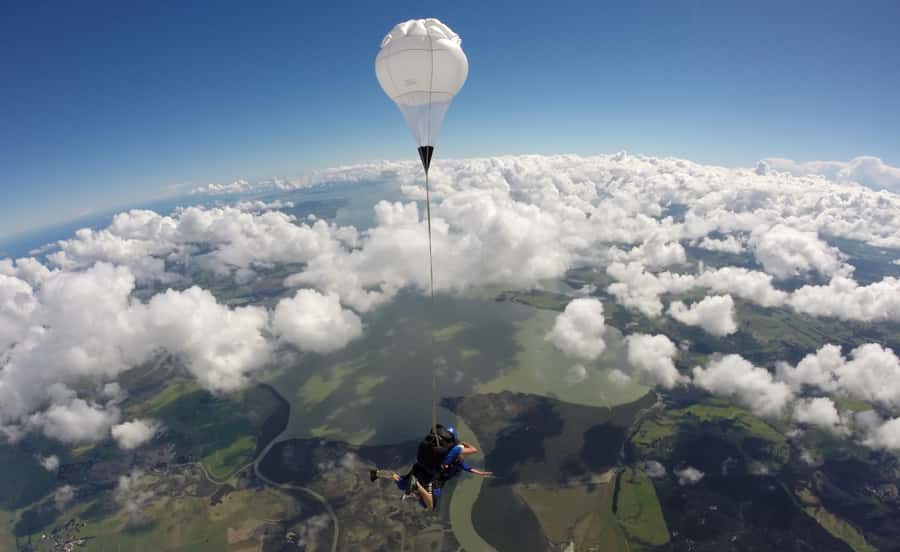 Auckland: 13000, 16000, or 18000-Foot Tandem Skydive - Check-in, safety briefing, and getting ready