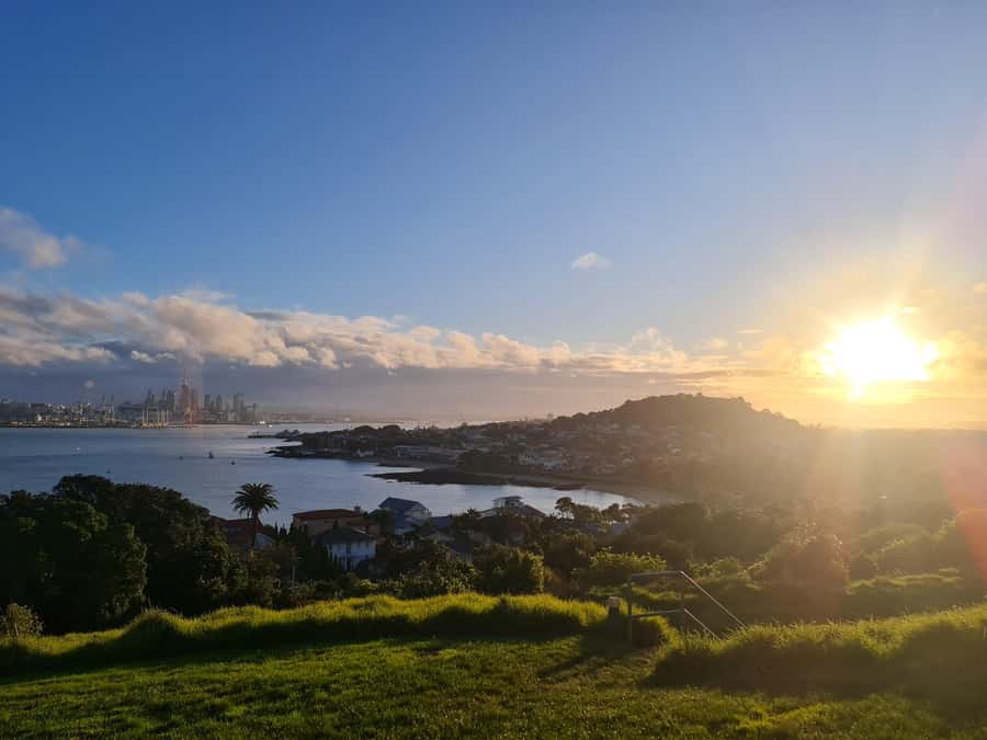 Auckland City Highlights Half Day Tour - Crossing the Auckland Harbour Bridge area
