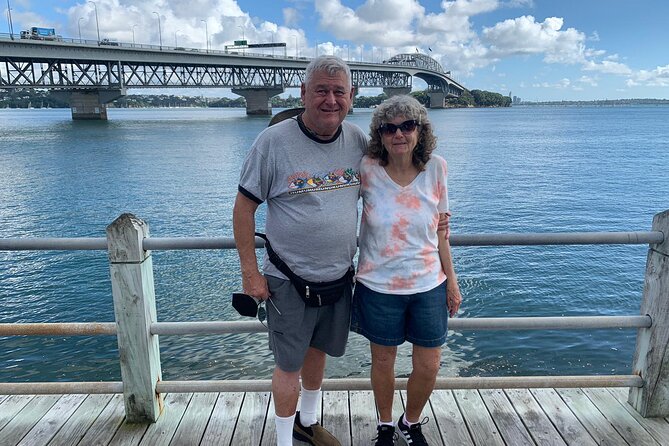 Auckland City Tour — One Day The Ultimate Auckland Experience - Westhaven Marina and the harbour bridge