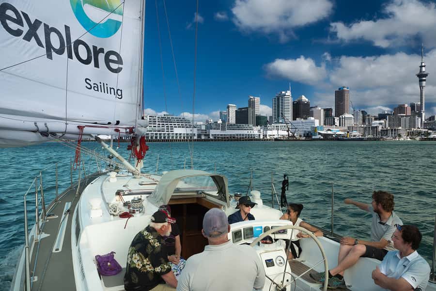 Auckland Harbour 1.5-Hour Sailing Cruise - The Harbour Bridge and the best photo moments
