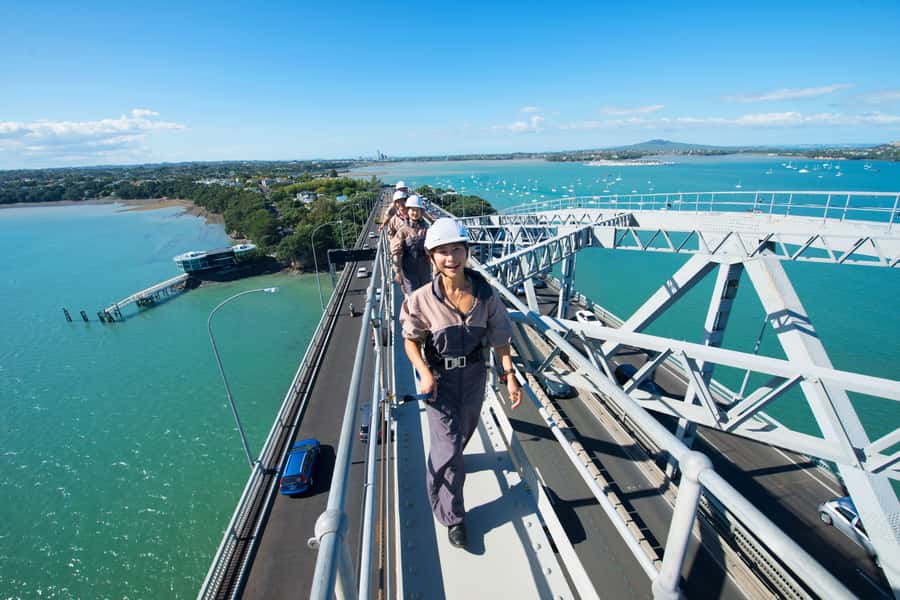Auckland Harbour Bridge Climb & Bungy Combo - Starting at the Bungy Bach in Westhaven Marina