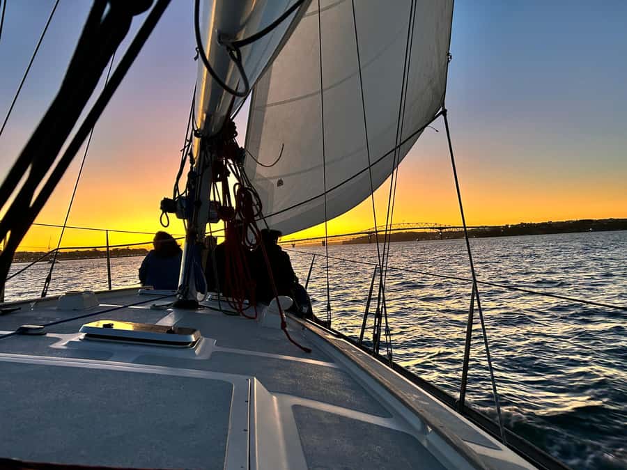 Auckland: Harbour Sailing Cruise with 3-Course Dinner - Sailing the Waitematā Harbour