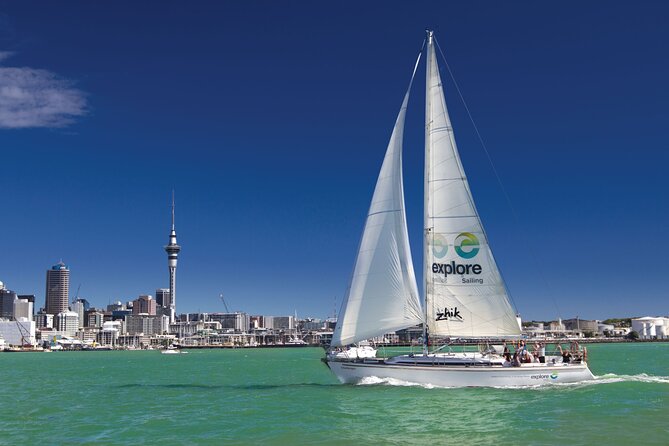 Auckland Harbour Sailing Experience - Leaving Viaduct Harbour and settling aboard