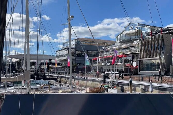 Auckland Highlight Fullday City Tour - Westhaven Marina and the harbor bridge
