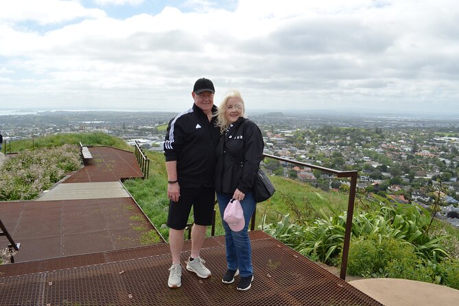 Auckland Highlights Full Day Guided Tour - MJ Savage Memorial Park and views across the harbor