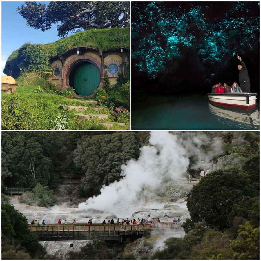 Auckland: Hobbiton, Rotorua, Waiotapu and Waitomo 3-Day Tour - Day three: Polynesian Spa before the Waitomo caves