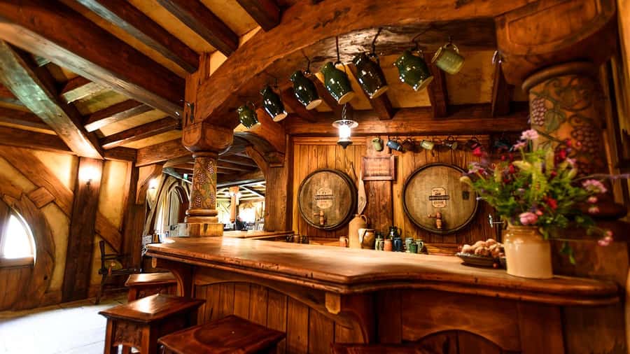 Auckland: Hobbiton, Waitomo Caves, and Rotorua 1-Way Tour - Beneath the Waitomo glowworms