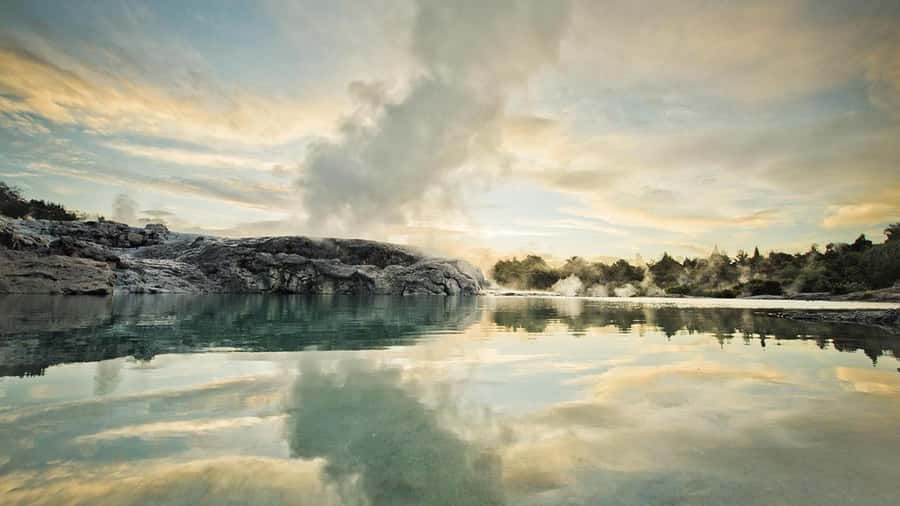 Auckland: Rotorua Highlights inc Wai O Tapu & Te Puia Tour - Lunch in Rotorua, with your own budget