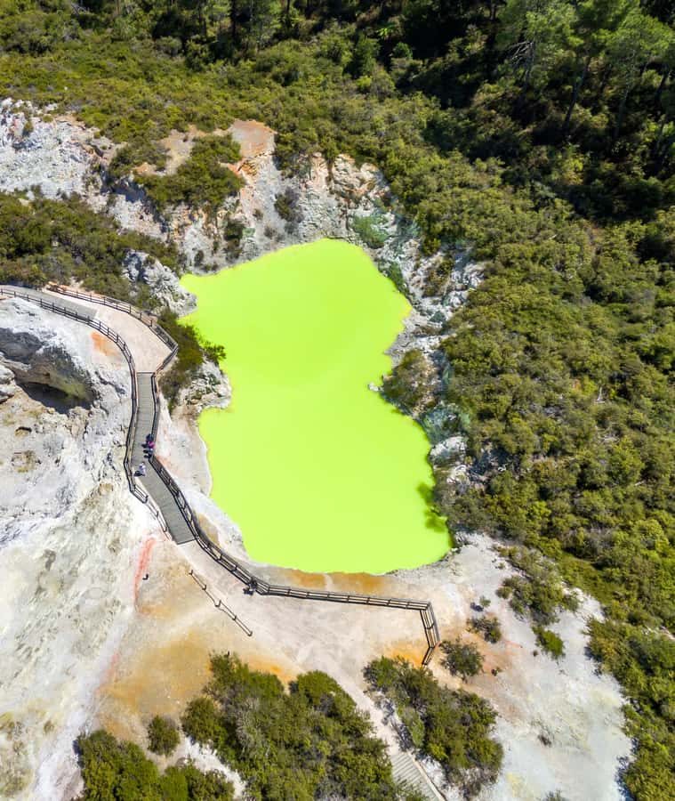 Auckland: Rotorua Wai-O-Tapu & Activity Combinations - Wai-O-Tapu’s Champagne Pool and boiling ground