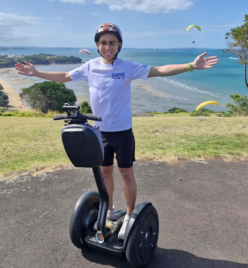 Auckland: Segway to North Head Volcano Summit - A final village ride and city glimpse