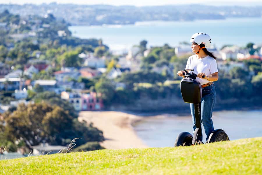 Auckland: Segway to North Head Volcano Summit - Reaching Maungauika and its old fort