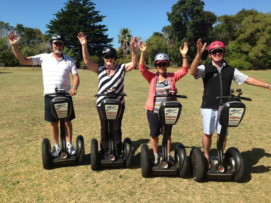 Auckland: Segway Tour to Mount Victoria - Cambria Reserve and the old quarry
