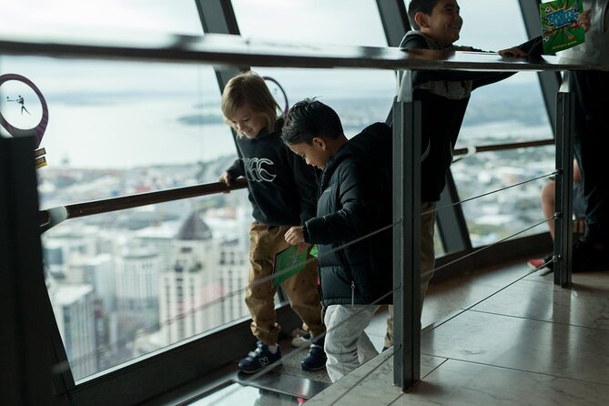 Auckland Sky Tower General Admission Ticket - SkyCity Casino and the building below