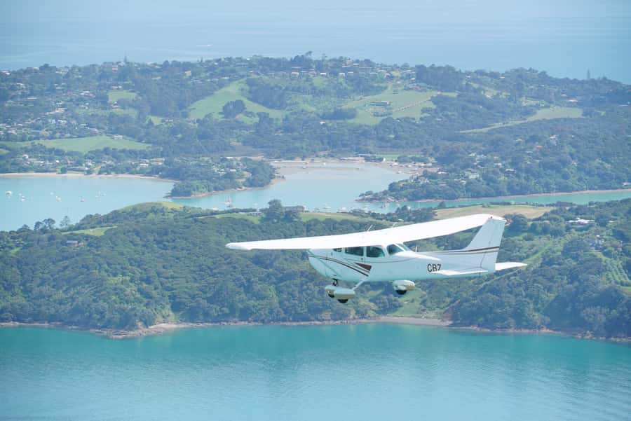Auckland: Waiheke Island Wine and Food Tasting with Flights - The Auckland pickup and airport transfer