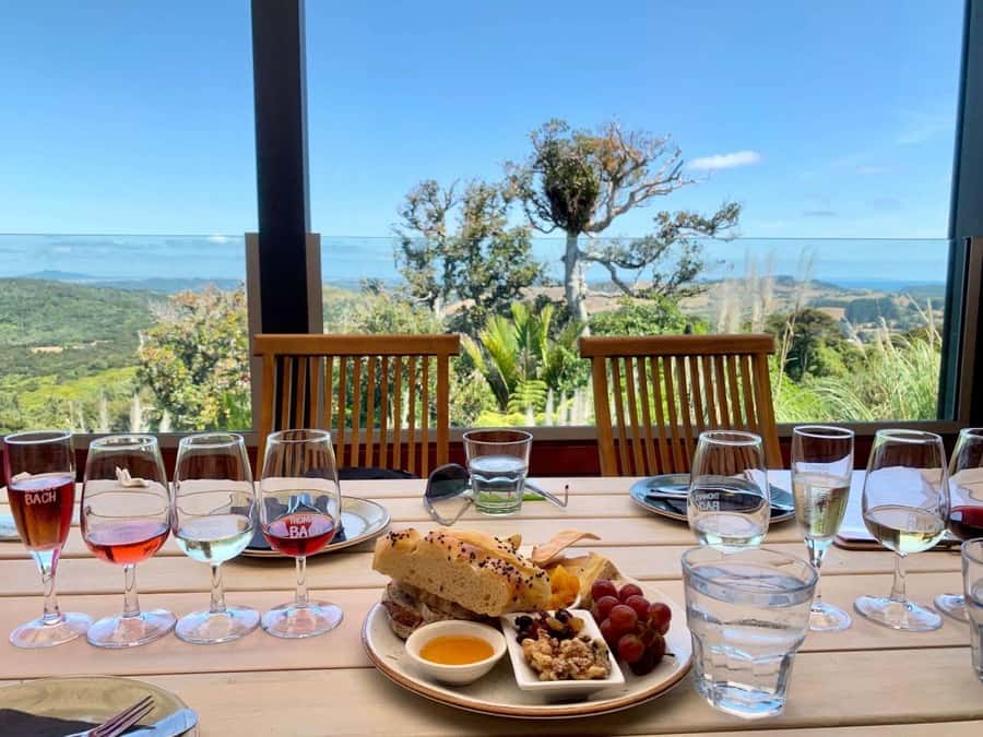 Auckland: Waiheke Island Wine and Food Tasting with Flights - Returning across the water by ferry