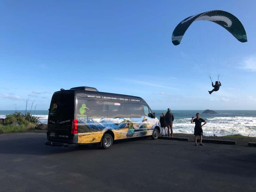 Auckland: Wild West Coast, Black Sand Beaches Tour inc Lunch - North Head gives Auckland a second, calmer face