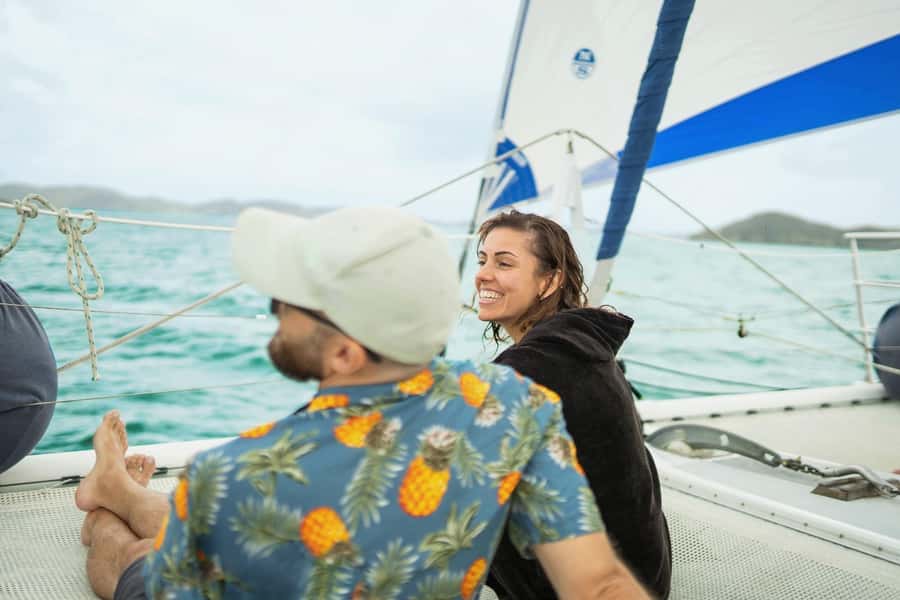 Bay of Islands: Day Sailing Cruise with Island Stop & Lunch - What the catamaran feels like for six hours