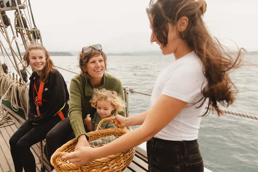 Bay of Islands: Full-Day Tall Ship Sailing Excursion - A tall ship with real work to do