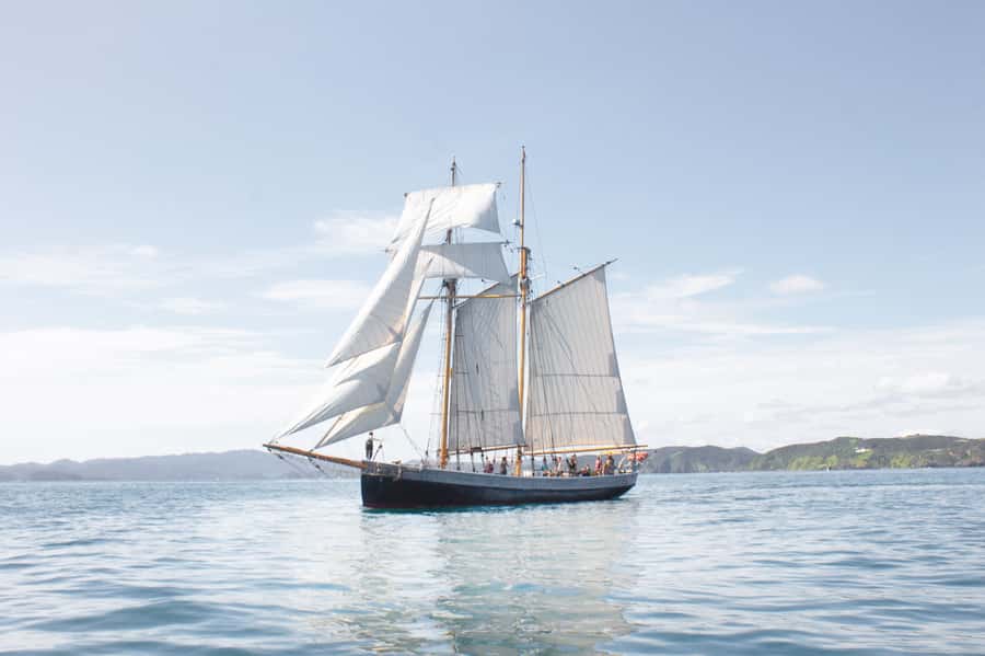Bay of Islands: Full-Day Tall Ship Sailing Excursion - Morning tea while the crew sets the ship