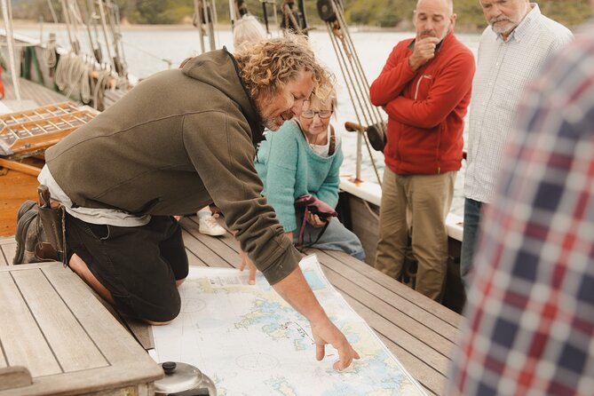 Bay of Islands Tall Ship Sailing on R. Tucker Thompson Including BBQ Lunch - Raising sails, climbing rigging, and choosing your own pace
