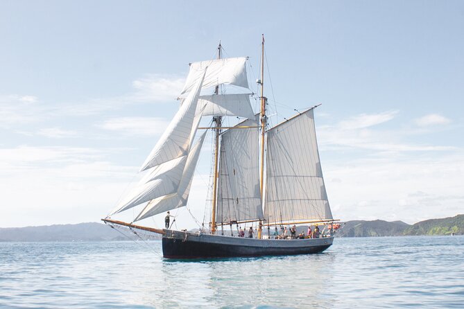Bay of Islands Tall Ship Sailing on R. Tucker Thompson Including BBQ Lunch - Morning tea begins the day in a very New Zealand way