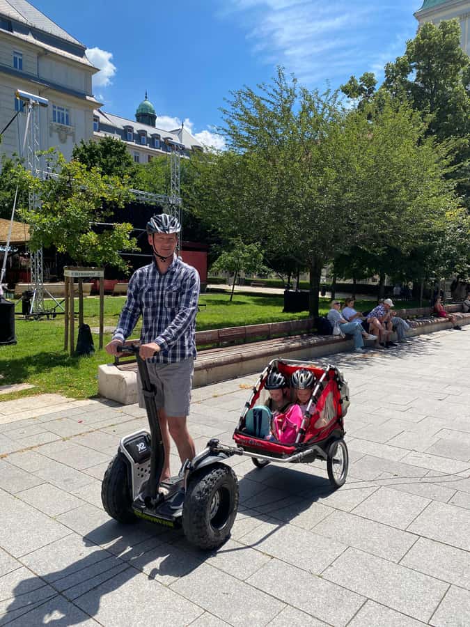 Budapest Buda Castle Private Segway Tour - Matthias Church and Szentháromság tér