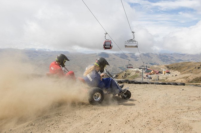 Cardrona Mountain Carting - Weather can change the entire afternoon