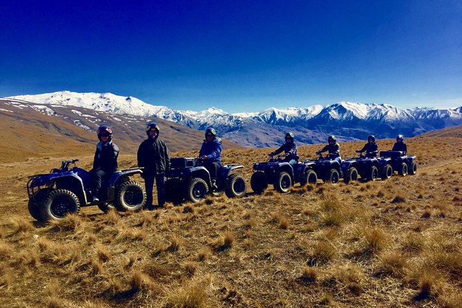 Cardrona Valley Mountain Quad Experience from Wanaka - Riding between Mount Cardrona and the Pisa Range