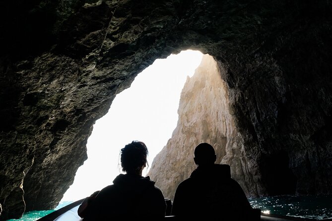 Cathedral Cove Coast and Cave Activity - Hahei and Cooks Beach from offshore