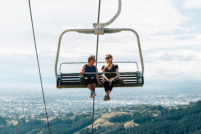Chairlift Sightseeing Pass at the Christchurch Adventure Park - What you see from the chair