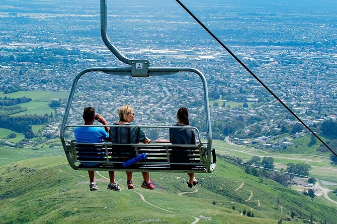 Chairlift Sightseeing Pass at the Christchurch Adventure Park - Reaching the summit and finding your own pace