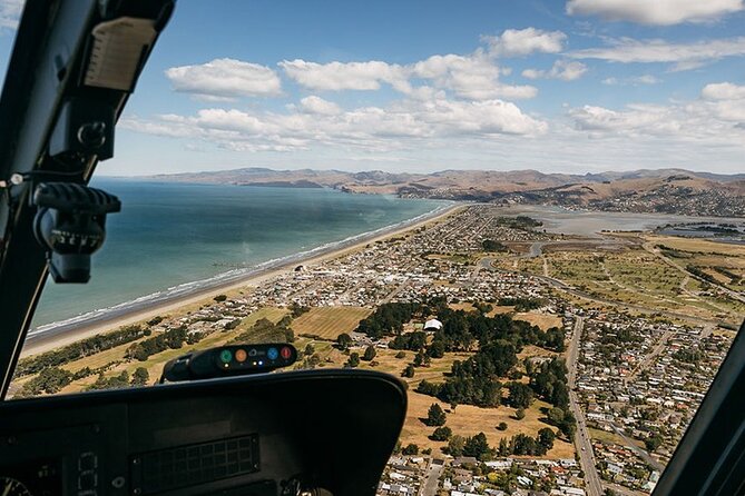 Christchurch City Scenic flight - White sands and the Sumner Cliffs