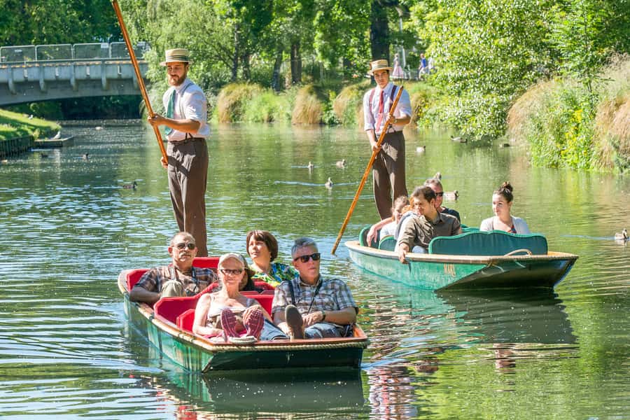 Christchurch: Gondola Ticket and Punt Ride on the Avon River - The Avon River punt begins with old Christchurch charm