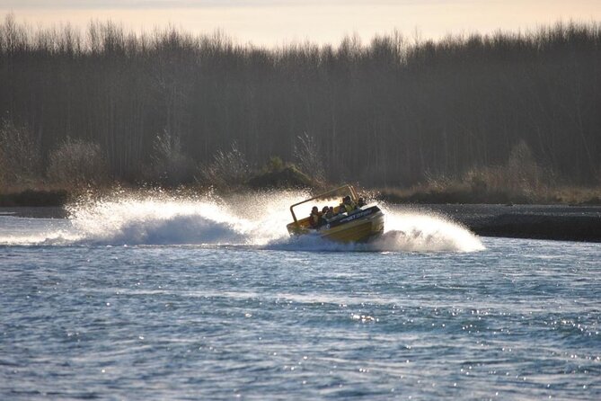 Christchurch Heli-Jet - Helicopter and Jet Boat - Flying back to Christchurch