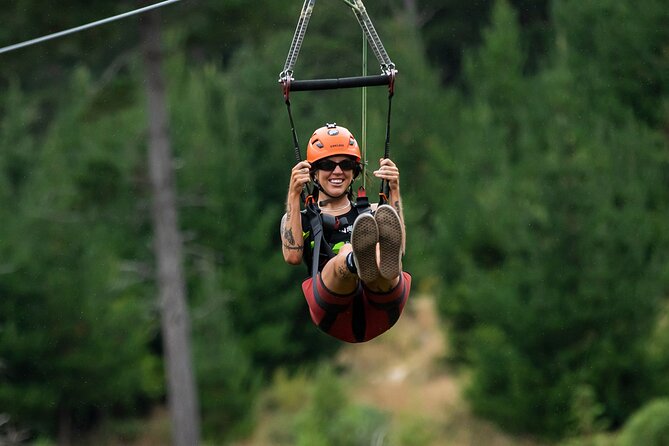 Christchurch Long Ride Zipline - The ride up and the views from the Port Hills