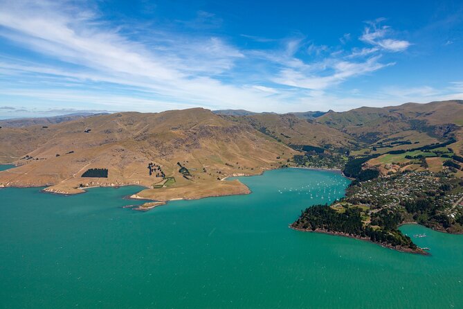 Christchurch Scenic Helicopter Tour - Lyttelton Harbour and the volcanic Port Hills